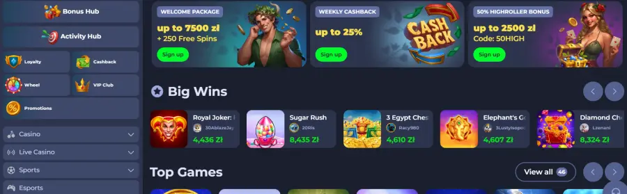 Friday roll casino